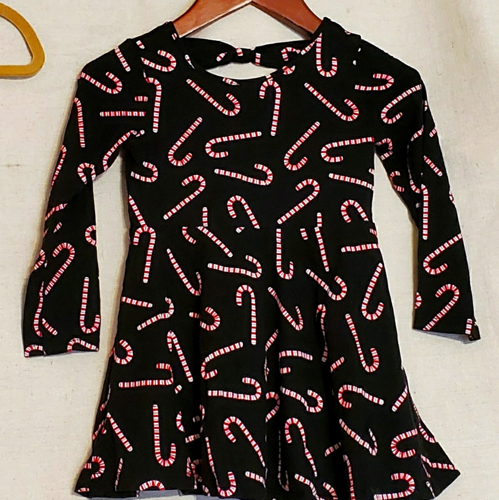 Children's Place 3T Candy Cane Christmas Dress